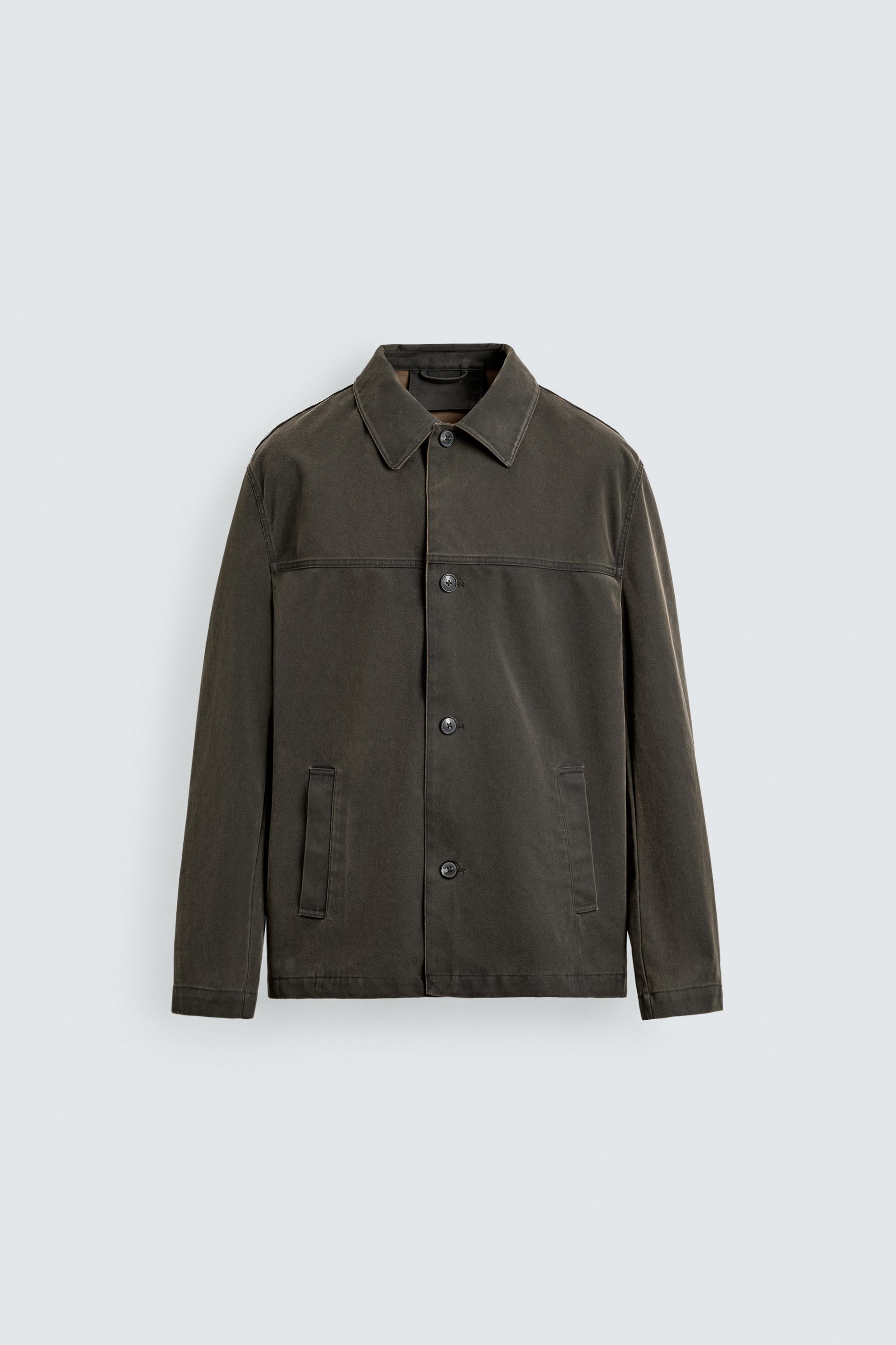 WASHED BOXY FIT JACKET