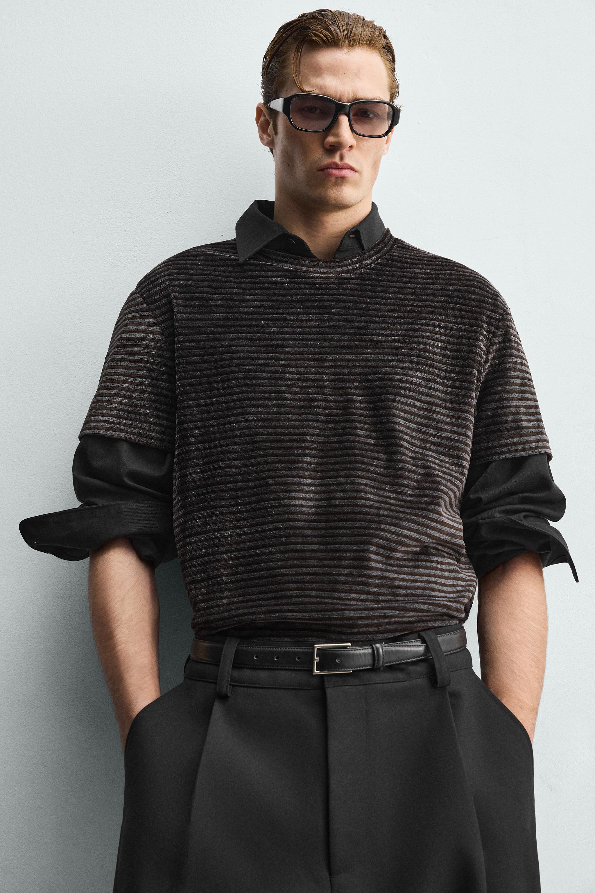 WASHED STRUCTURED T-SHIRT