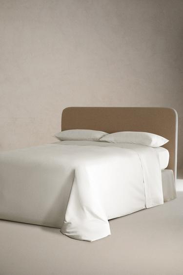 SATEEN DUVET COVER (1000 THREAD COUNT) - White by Zara - Image 1