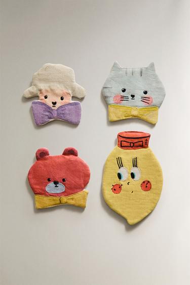 LOT DESSOUS DE VERRE ENFANTS FORMES X THE ANIMALS OBSERVATORY (LOT DE 4) - Multicolore de Zara - Image 0