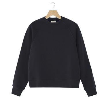 SWEATSHIRT MET RONDE HALS EN RELAXED FIT - Donker marineblauw van Zara
