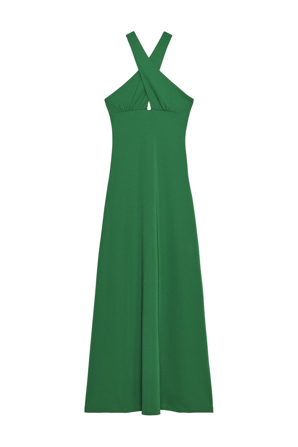 FLOWY WRAP DRESS - image 3