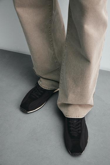 BASKETS EN NYLON ÉDITION LIMITÉE - Noir de Zara