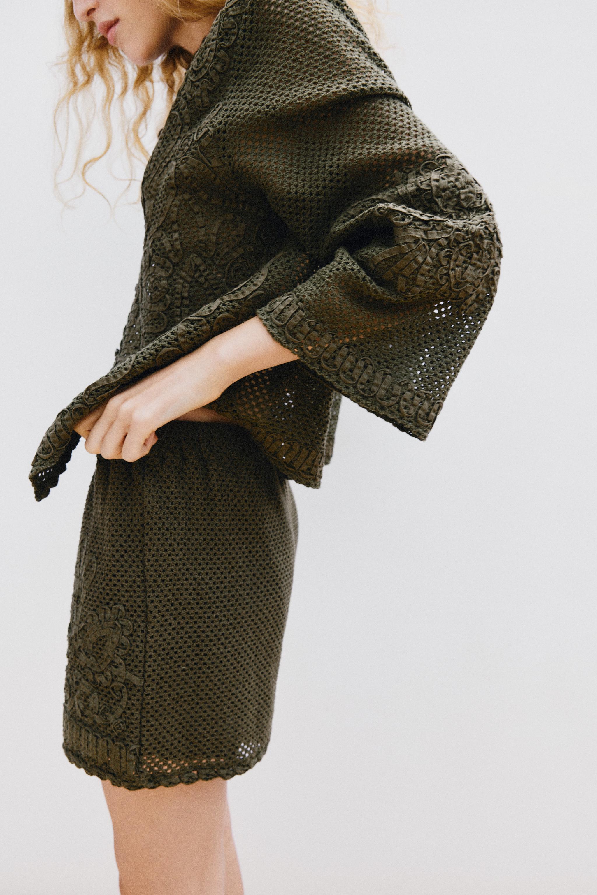 COMBINATION CROCHET JACKET