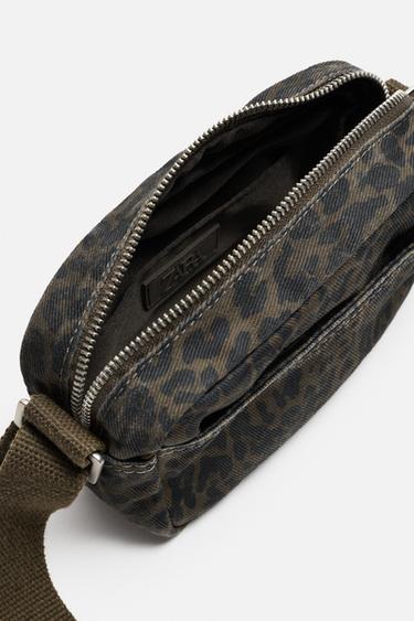 SAC BANDOULIÈRE À IMPRIMÉ ANIMALIER - Multicolore de Zara - Image 5