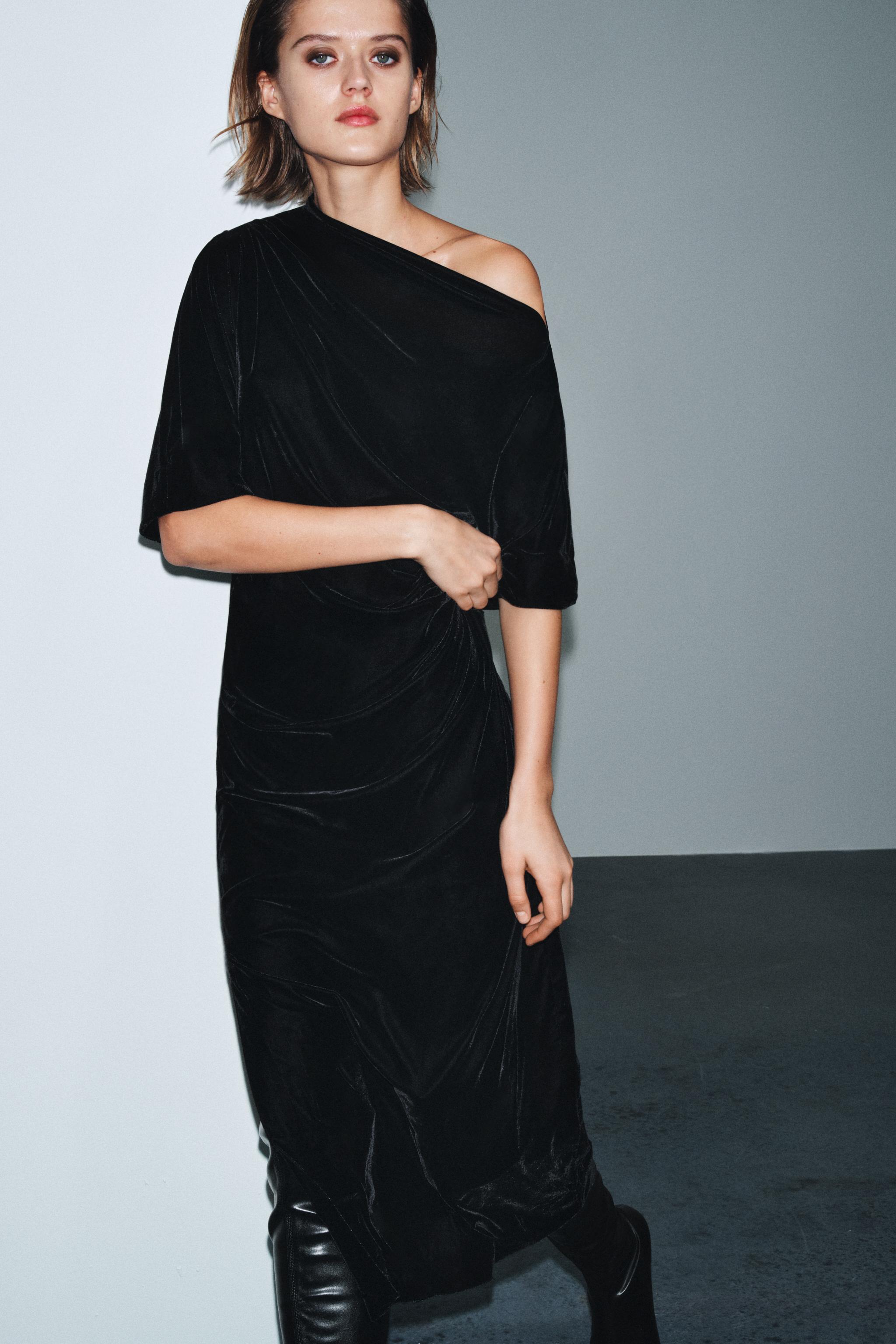 ZW COLLECTION VELVET DRESS