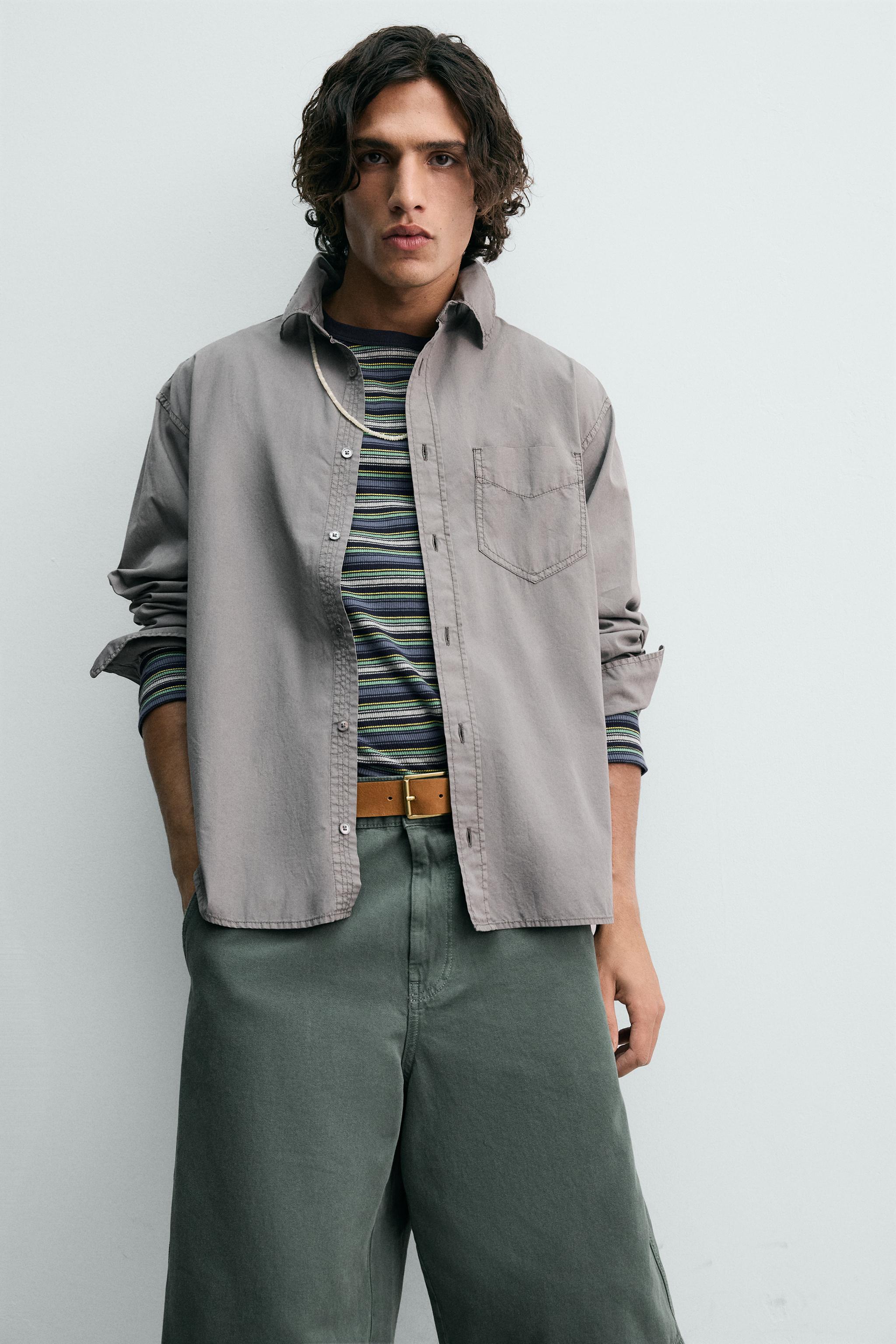 RELAXED FIT COTTON SHIRT
