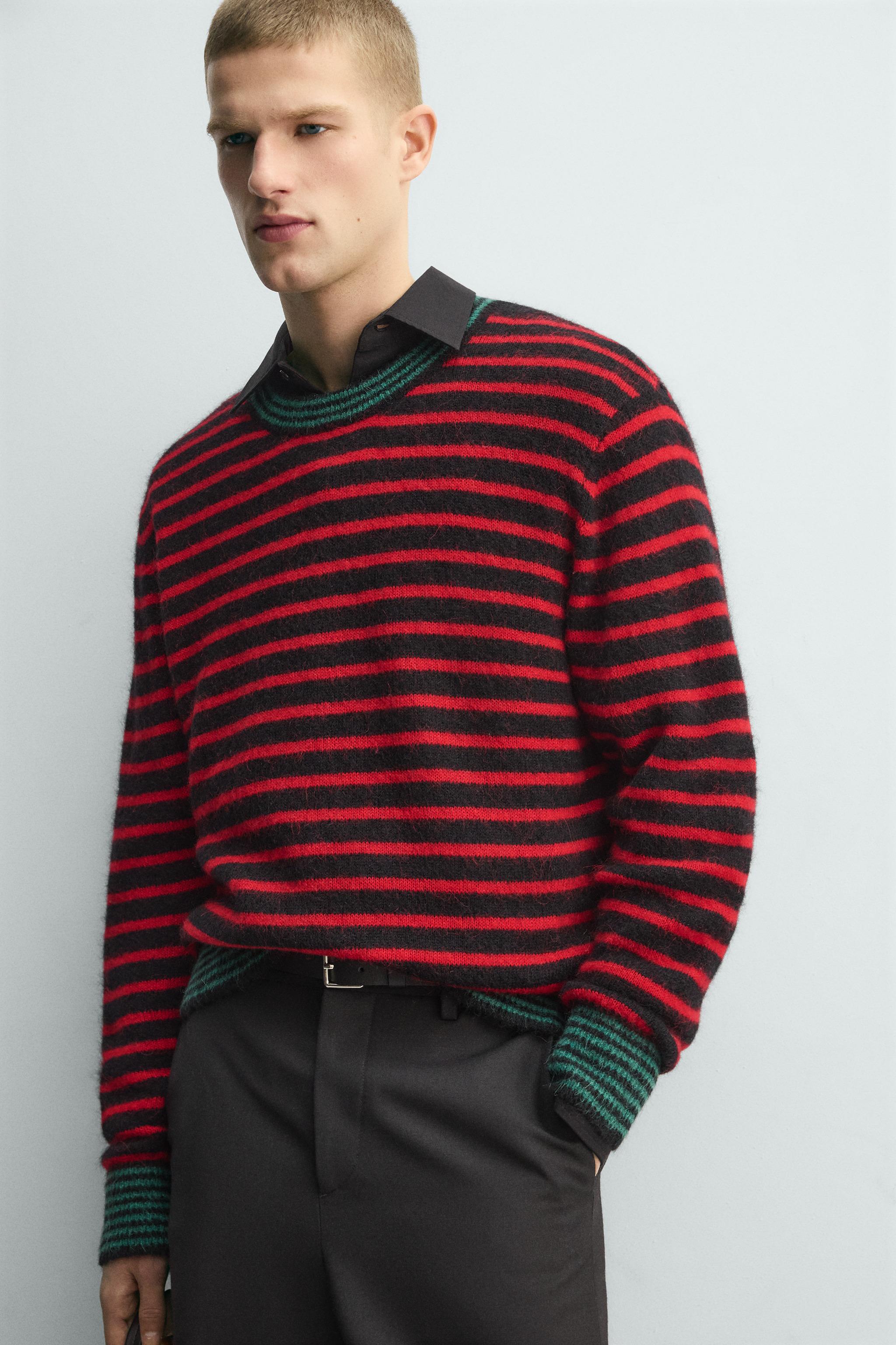 STRIPED JACQUARD JUMPER