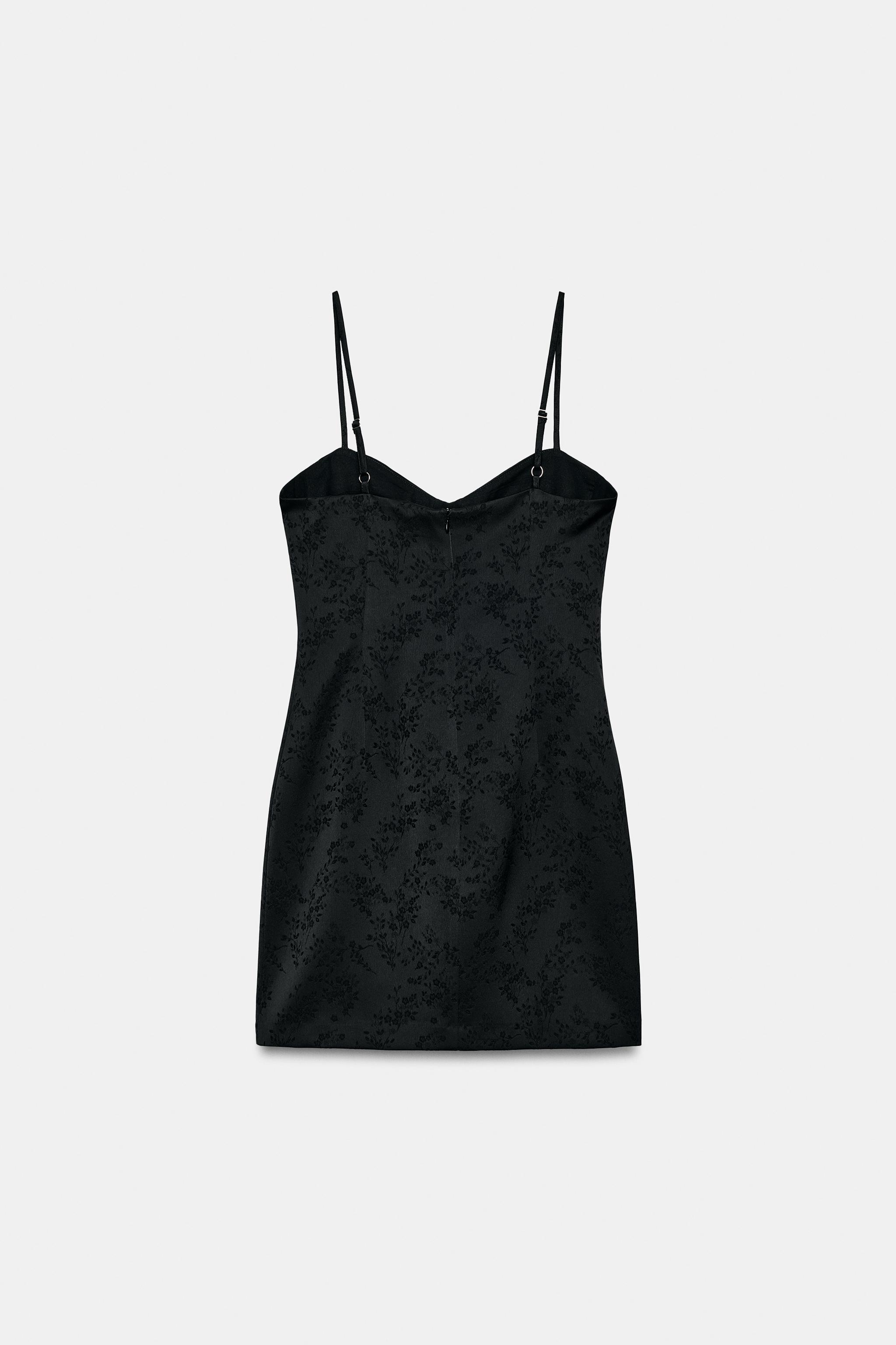 JACQUARD MINI DRESS - Black | ZARA South Africa