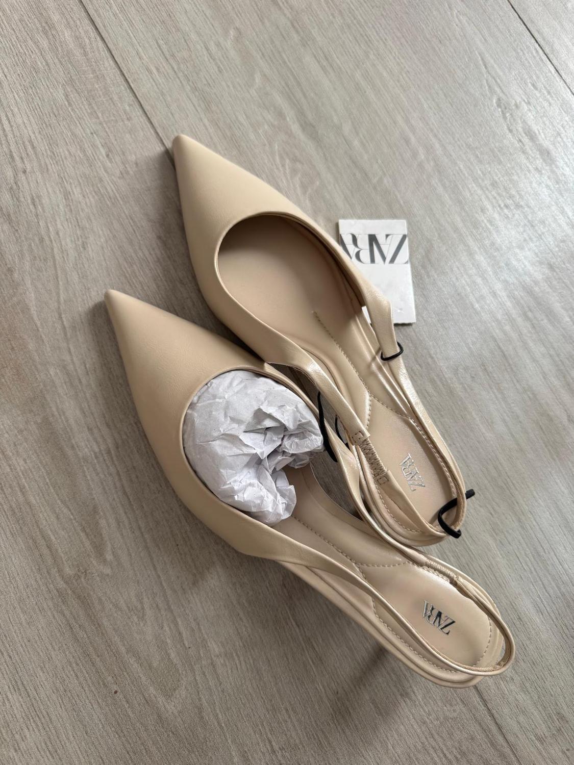 KITTEN HEEL SLINGBACK SHOES - Image 3