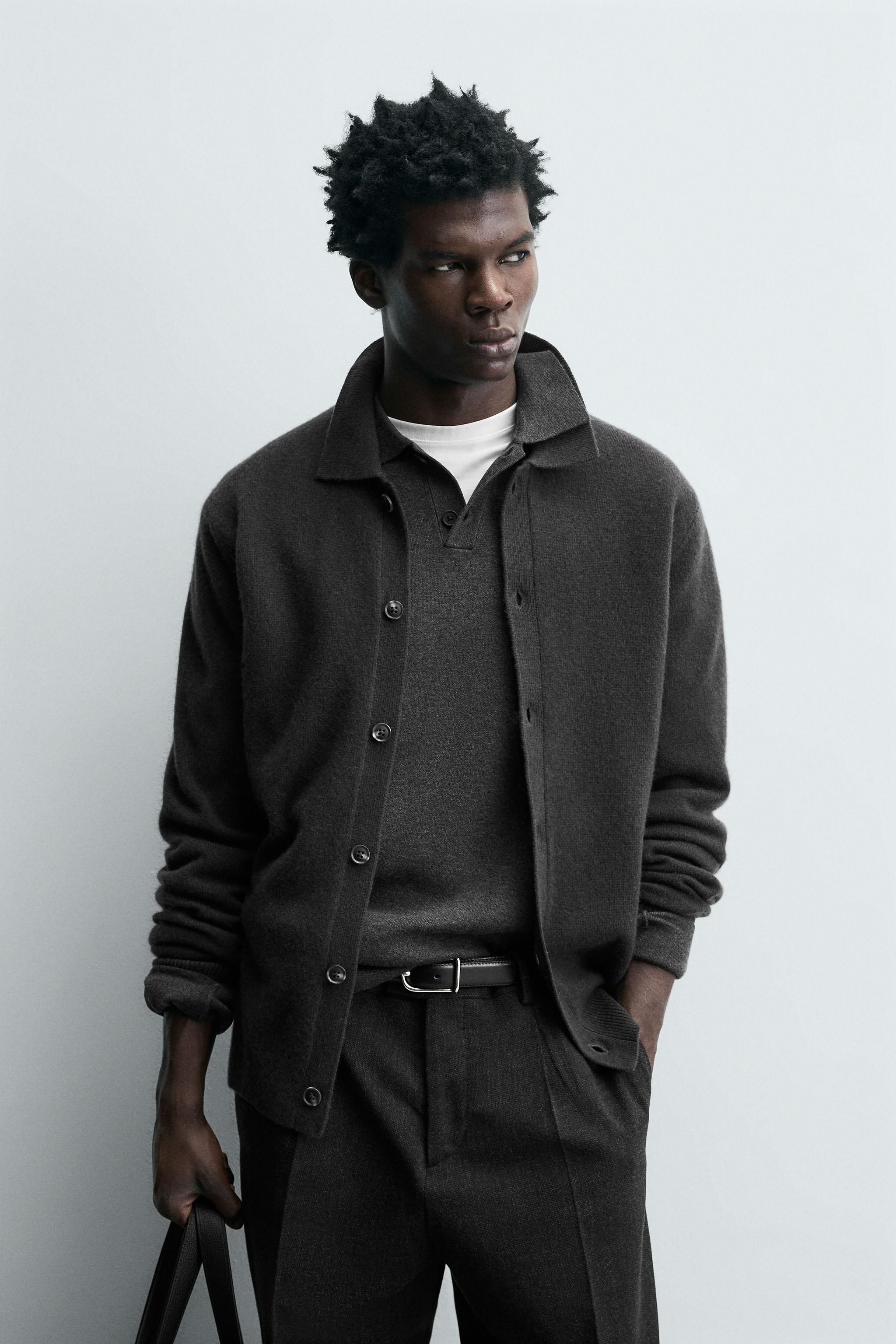 LIMITED EDITION WOOL BLEND CARDIGAN