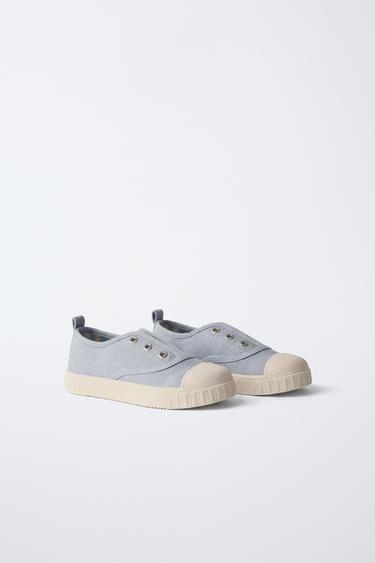 FABRIC SNEAKERS - Blue by Zara - Image 1