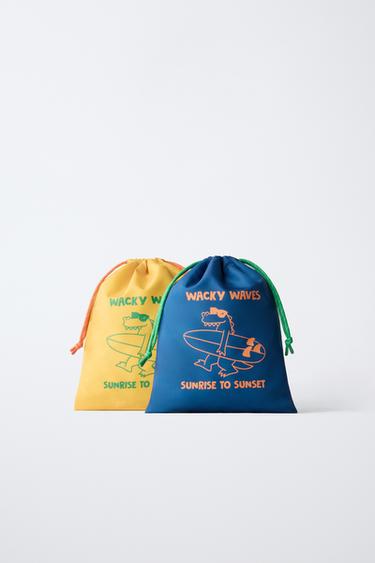 PACK DE BOLSAS DE VIAJE PLAYA - Multicolor de Zara - Imagen 0