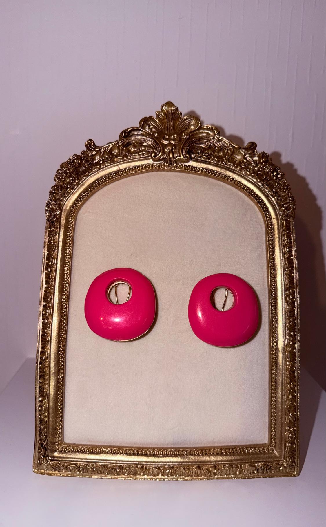 COLOURED RESIN EARRINGS - Image 3
