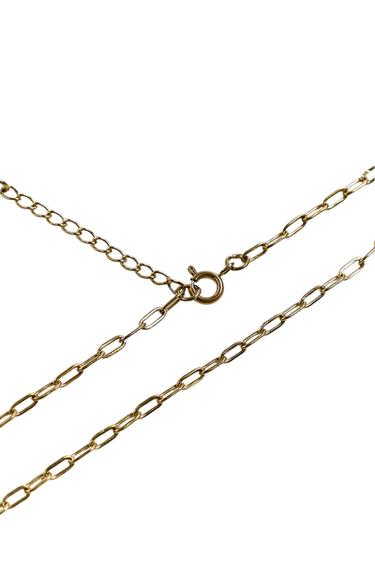 Zara METAL LINK BRACELET - Gold