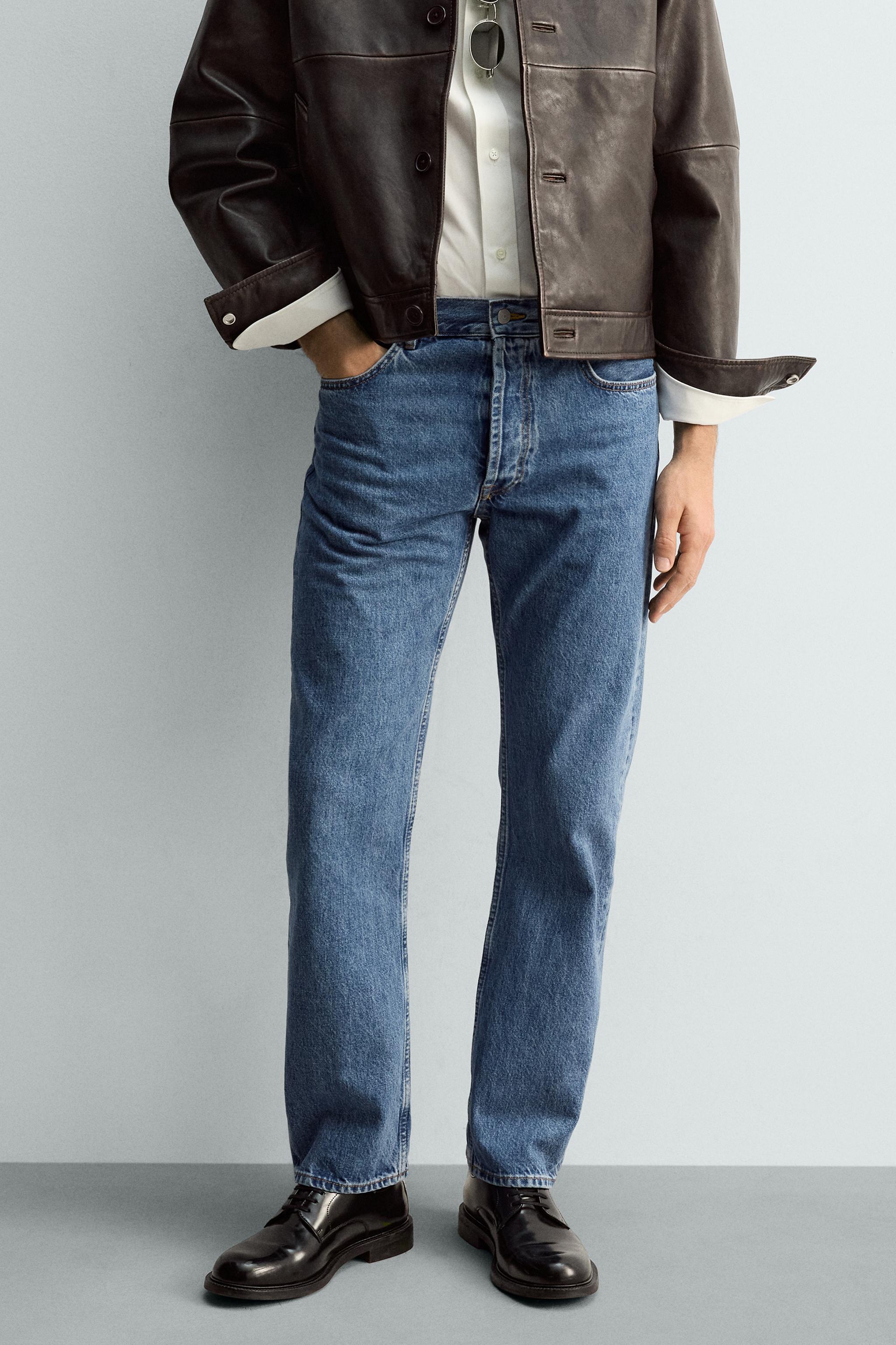 ANKLE FIT STRAIGHT JEANS