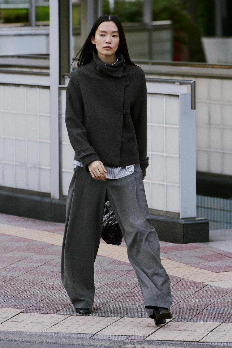 SOFT DOUBLE-BREASTED JACKET