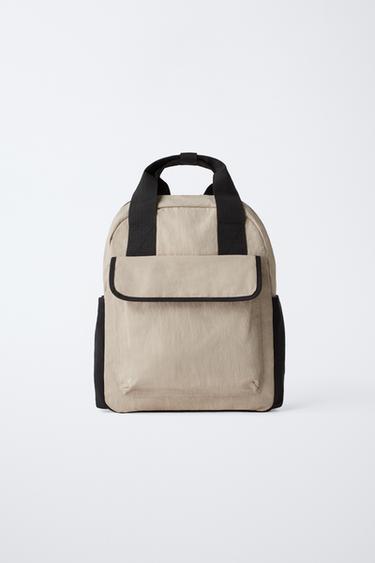 MOCHILA BÁSICA - Blanco Hielo de Zara