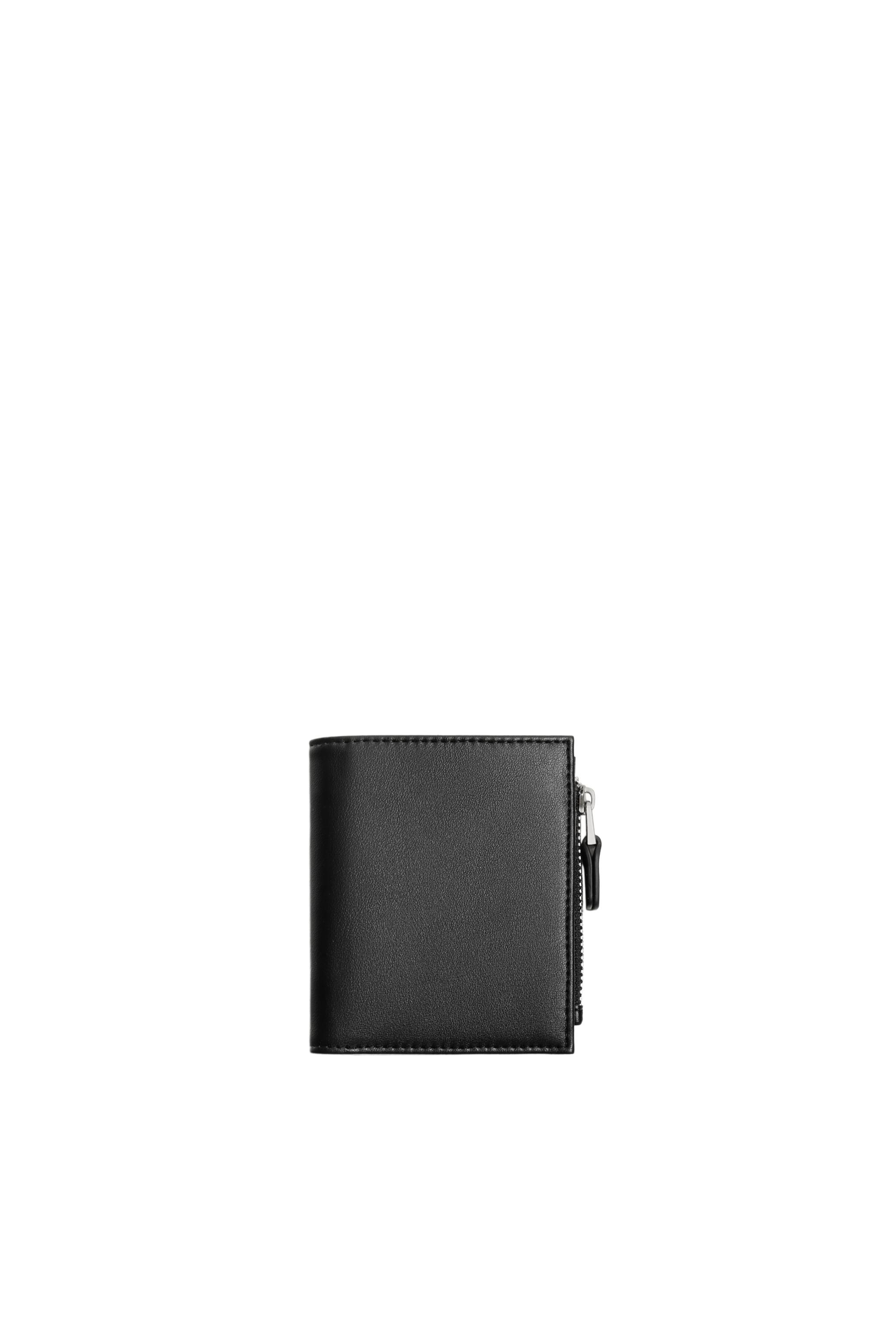 SOLID COIN PURSE WALLET - Black | ZARA United States