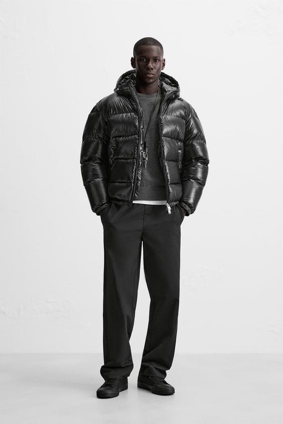 Leather Jacket Giacche Uomo Zara Zara Puffer Jacket Zara Giacca