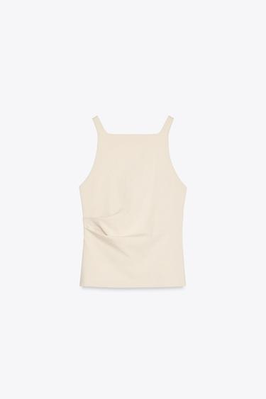 TOP LAVADO PLIEGUES - Arena de Zara