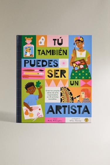 Zara YOU TOO CAN BE AN ARTIST BOOK - Multicolored - Image 0