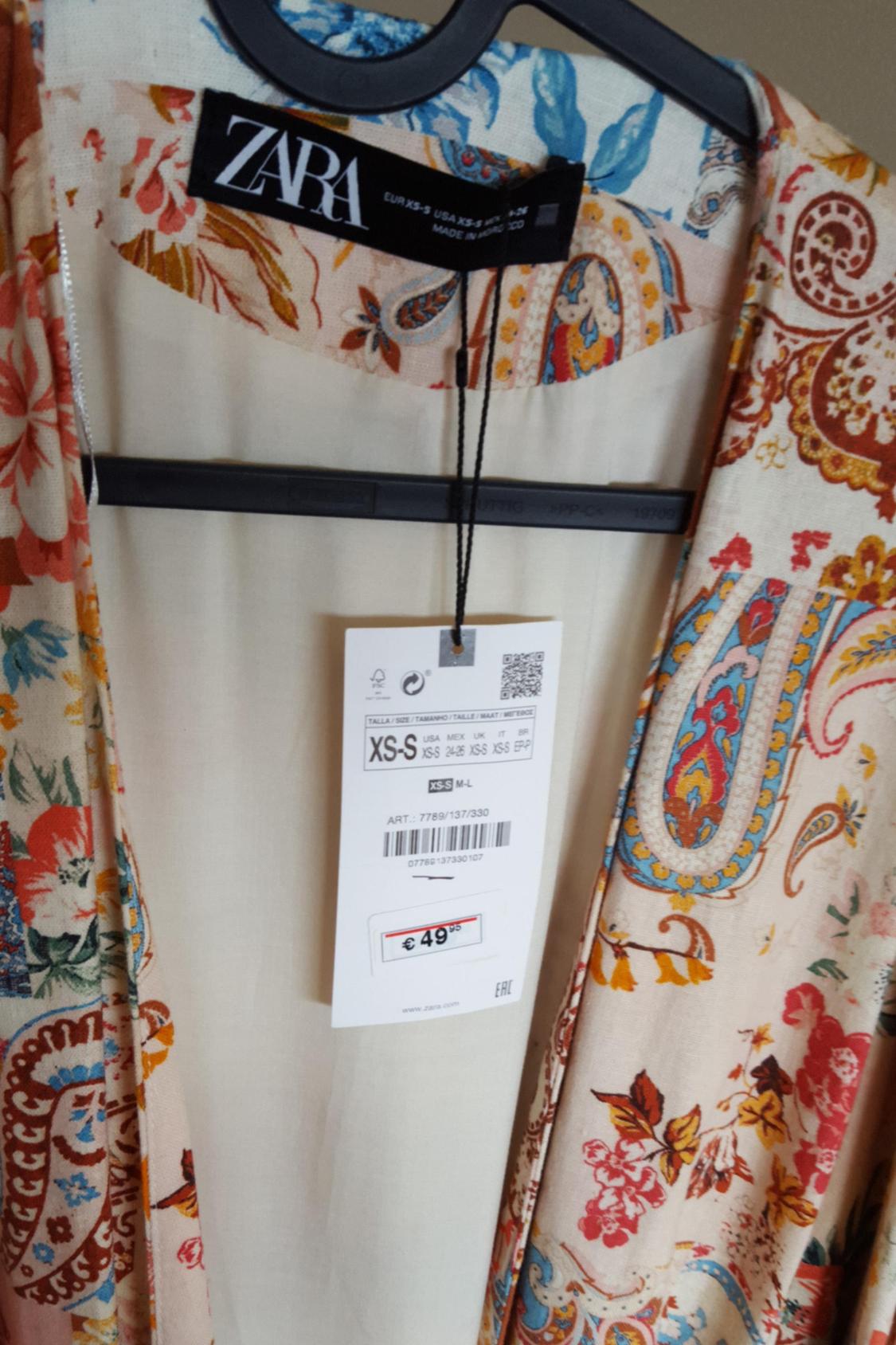 PATCHWORK PRINT KIMONO - Image 3