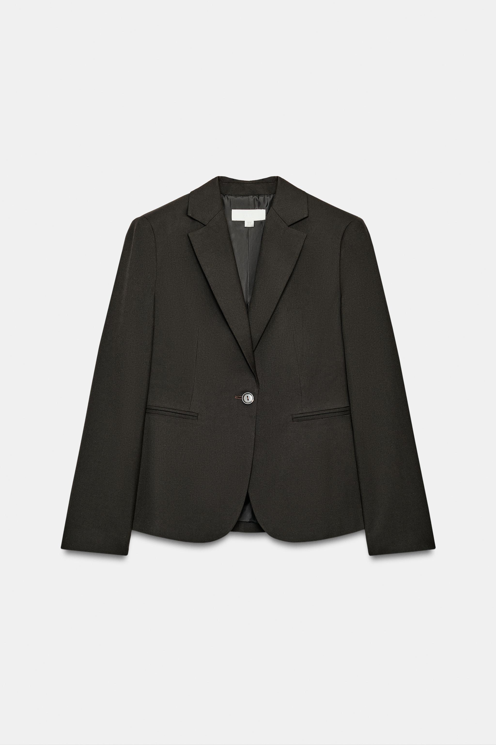 VESTE AJUSTÉE À ÉPAULETTES