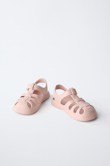 BAREFOOT CAGE SANDALS - Pink by Zara - Image 4