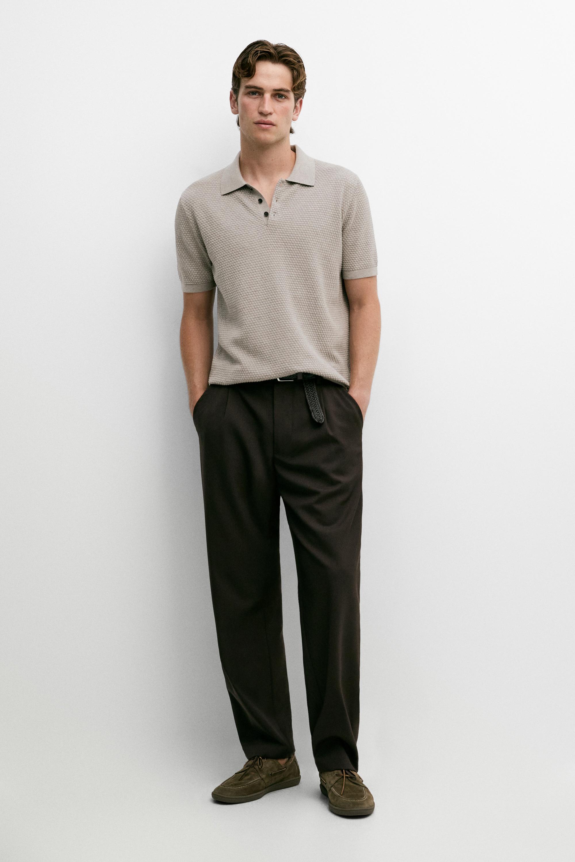 100% Cotton Short Sleeve Knit Polo — 847