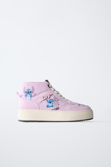 LILO & STITCH © DISNEY HIGH-TOP SNEAKERS - Purple by Zara - Image 0