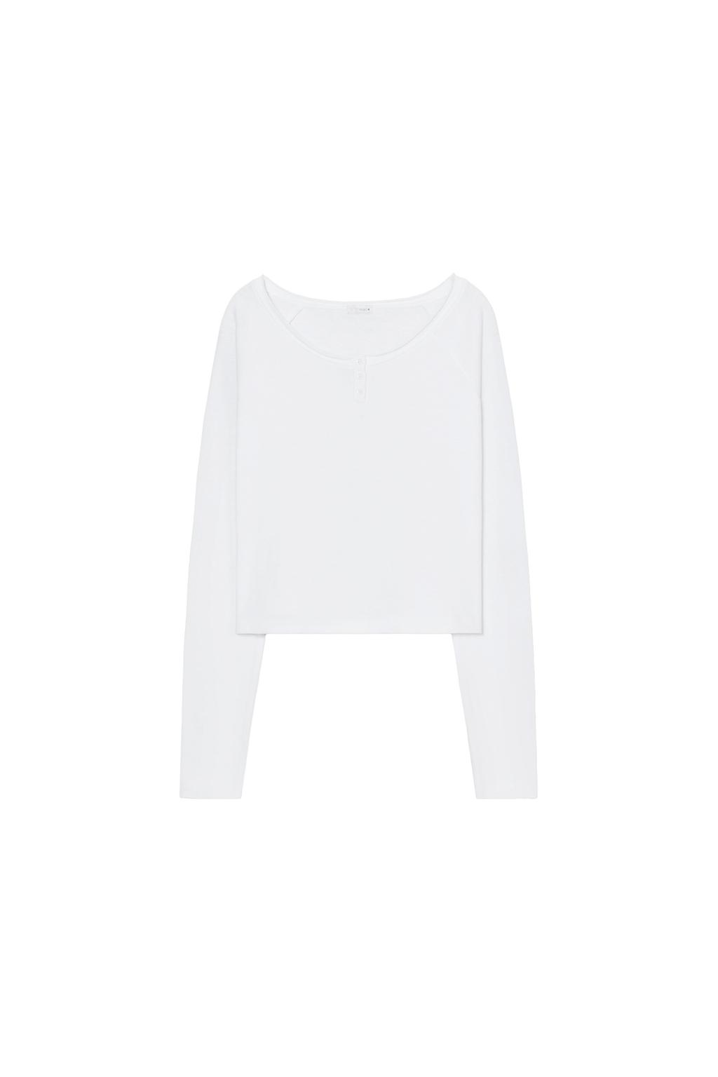 HENLEY NECK T-SHIRT - image 3