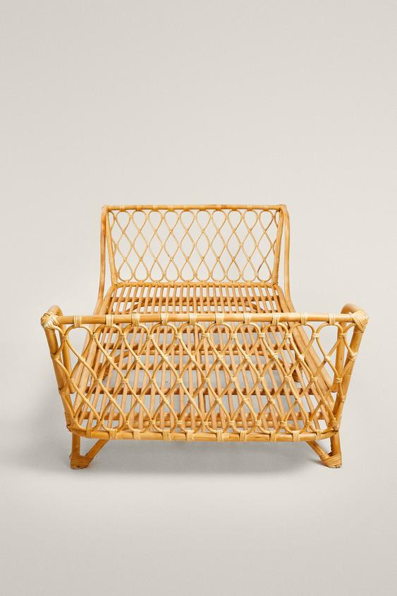 STRUCTURE DE LIT ROTIN - Beige clair de Zara - Image 0