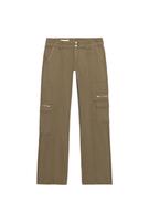 YANLARI DÜĞMELİ SATEN TOP - Görsel 2