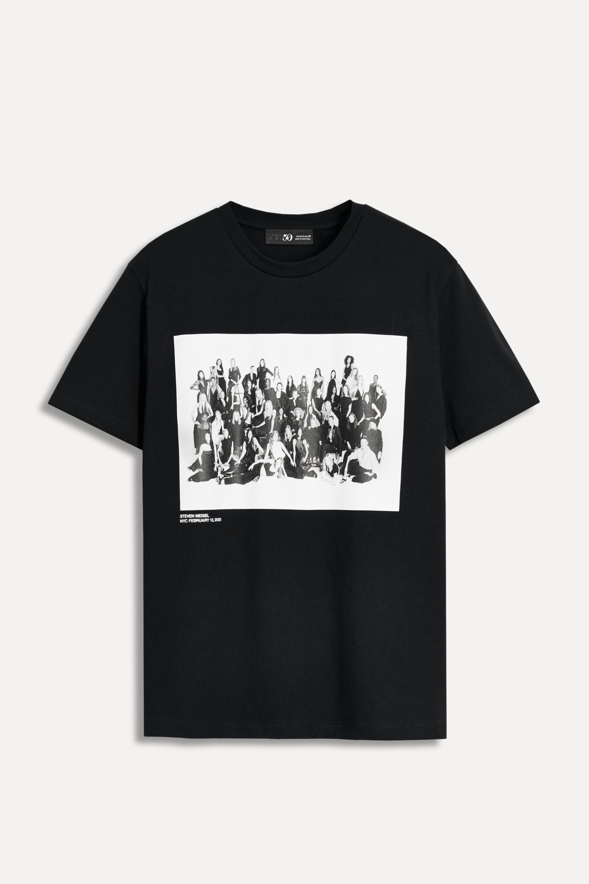 STEVEN MEISEL PHOTO T-SHIRT 50TH ANNIVERSARY