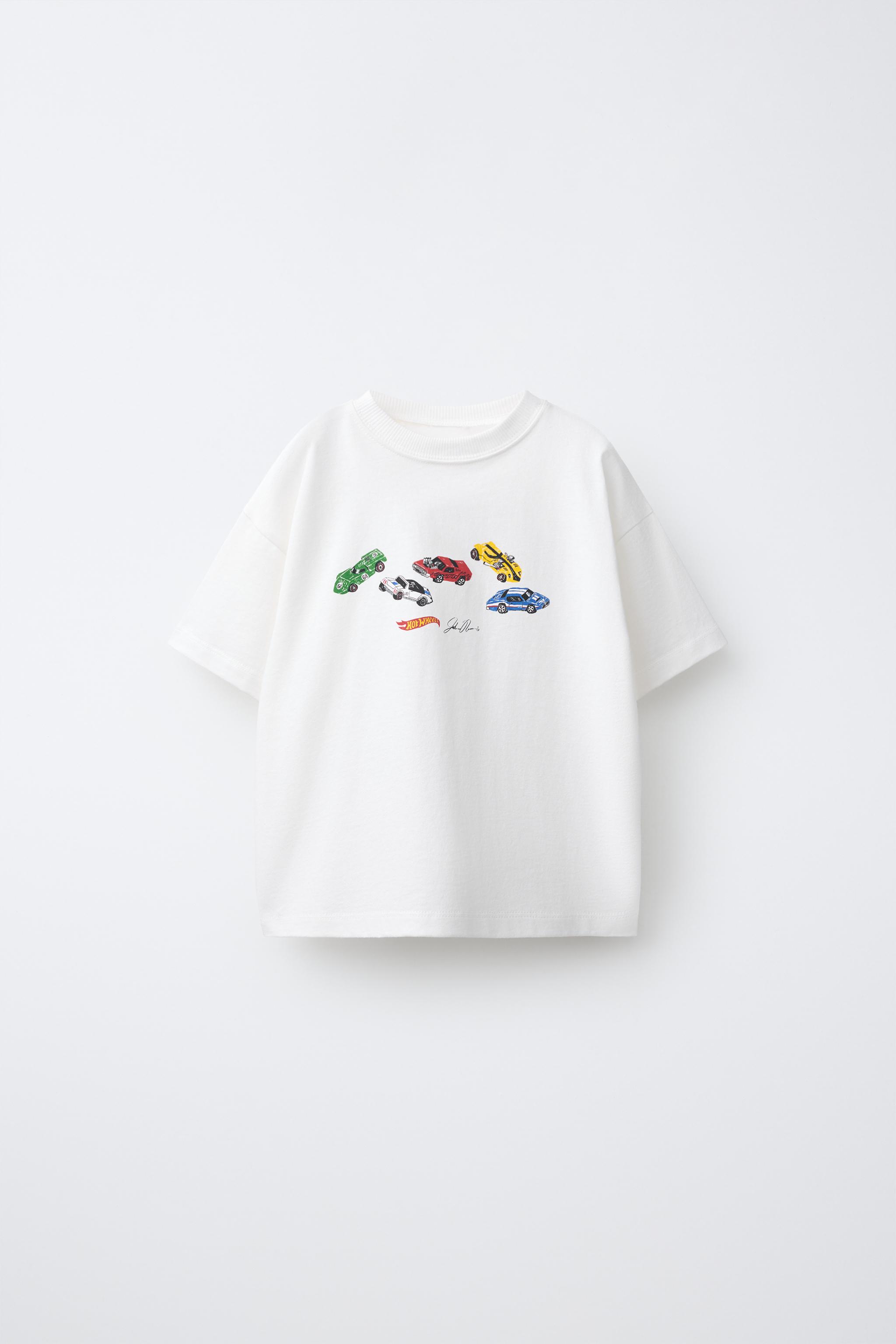 HOT WHEELS™ MATTEL PRINT T-SHIRT — White