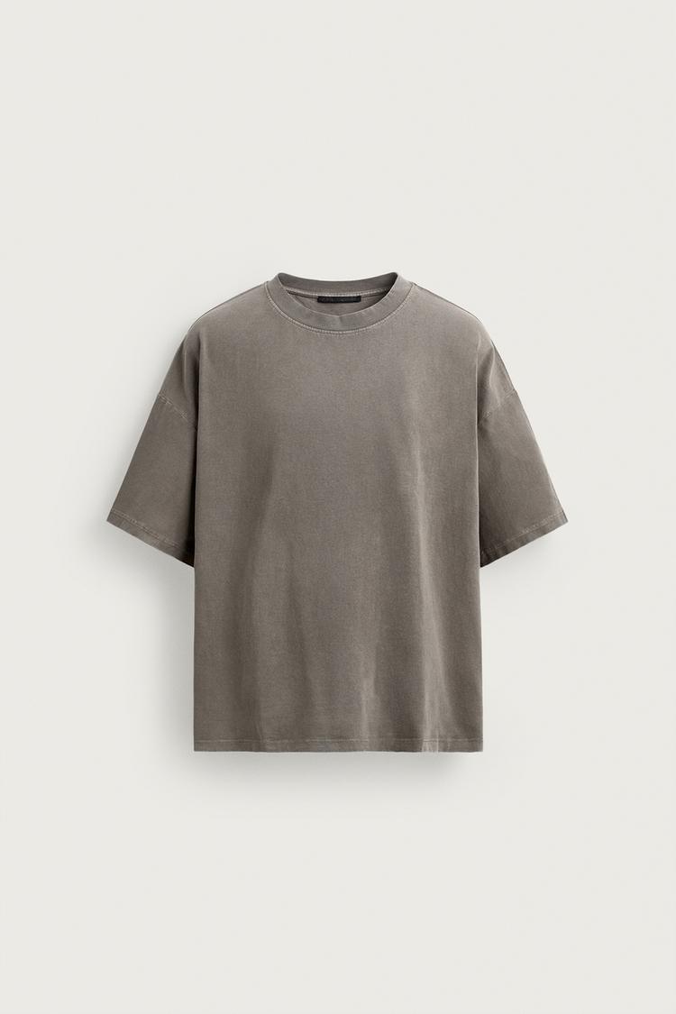 BASIC WASHED RELAXED FIT T-SHIRT
