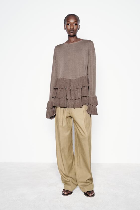 Punto Fino Zara Mujer Punto Jerseys Jersey Punto Fino Zara FINE