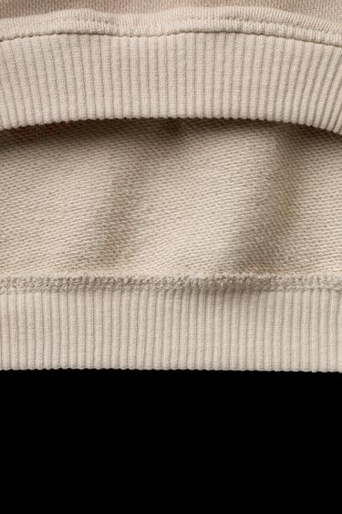 PRINTED SWEATSHIRT - Light beige by Zara
