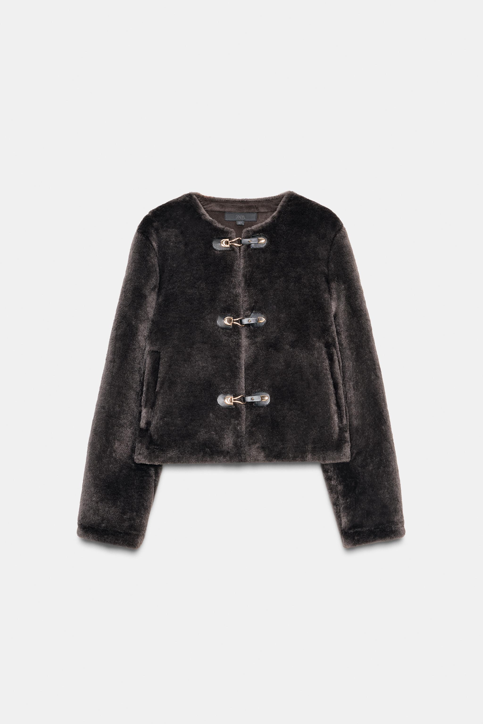 ダブルフェイス トグルボタンジャケット - ダークエンジ | ZARA