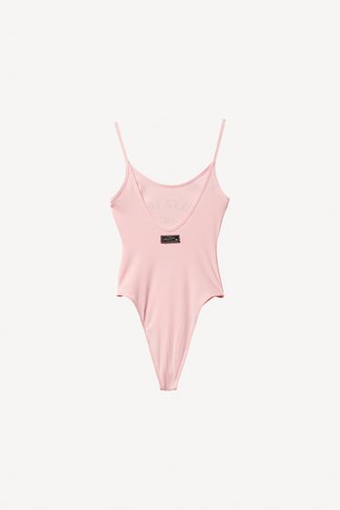 BODY INSCRIPTION AVANT WILLY CHAVARRIA X ZARA - Rose pastel de Zara - Image 1