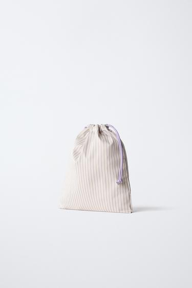 PACK OF FLORAL TRAVEL BAGS - Mauve Purple by Zara - Image 1