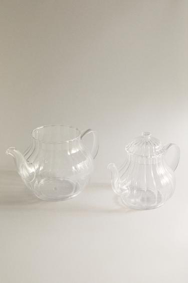 DOUBLE BOROSILICATE TEAPOT - Transparent by Zara - Image 1