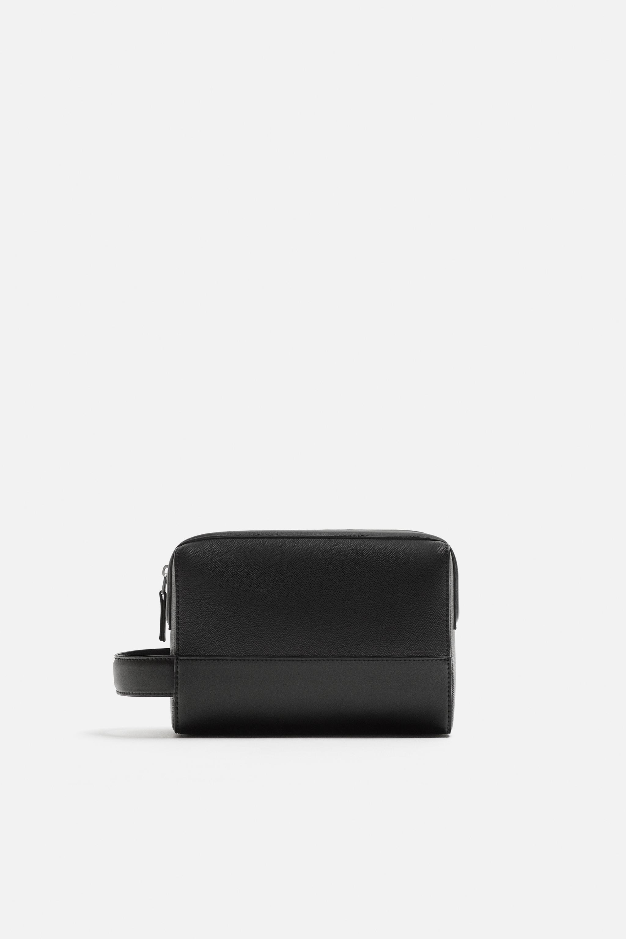 プレーントラベルポーチ - ブラック | ZARA Japan / 日本