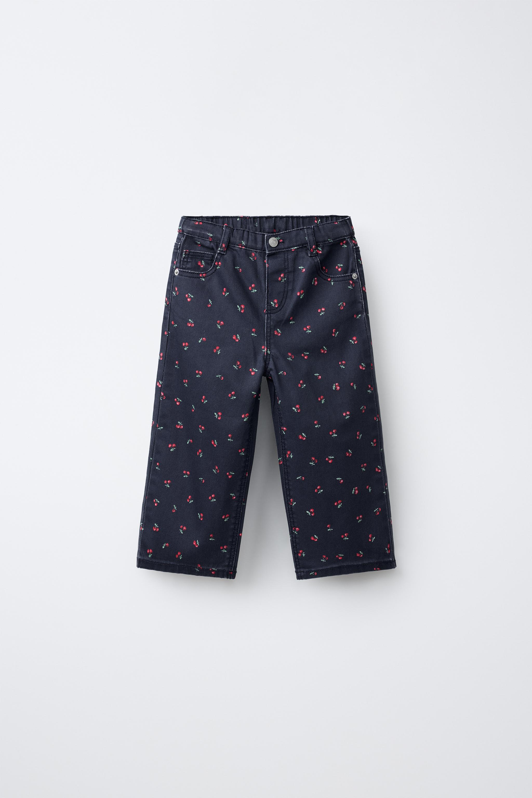 CHERRY PRINT TWILL CULOTTES