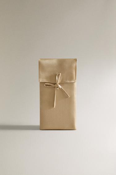 100% MULBERRY SILK PILLOWCASE - Gold by Zara - Image 5