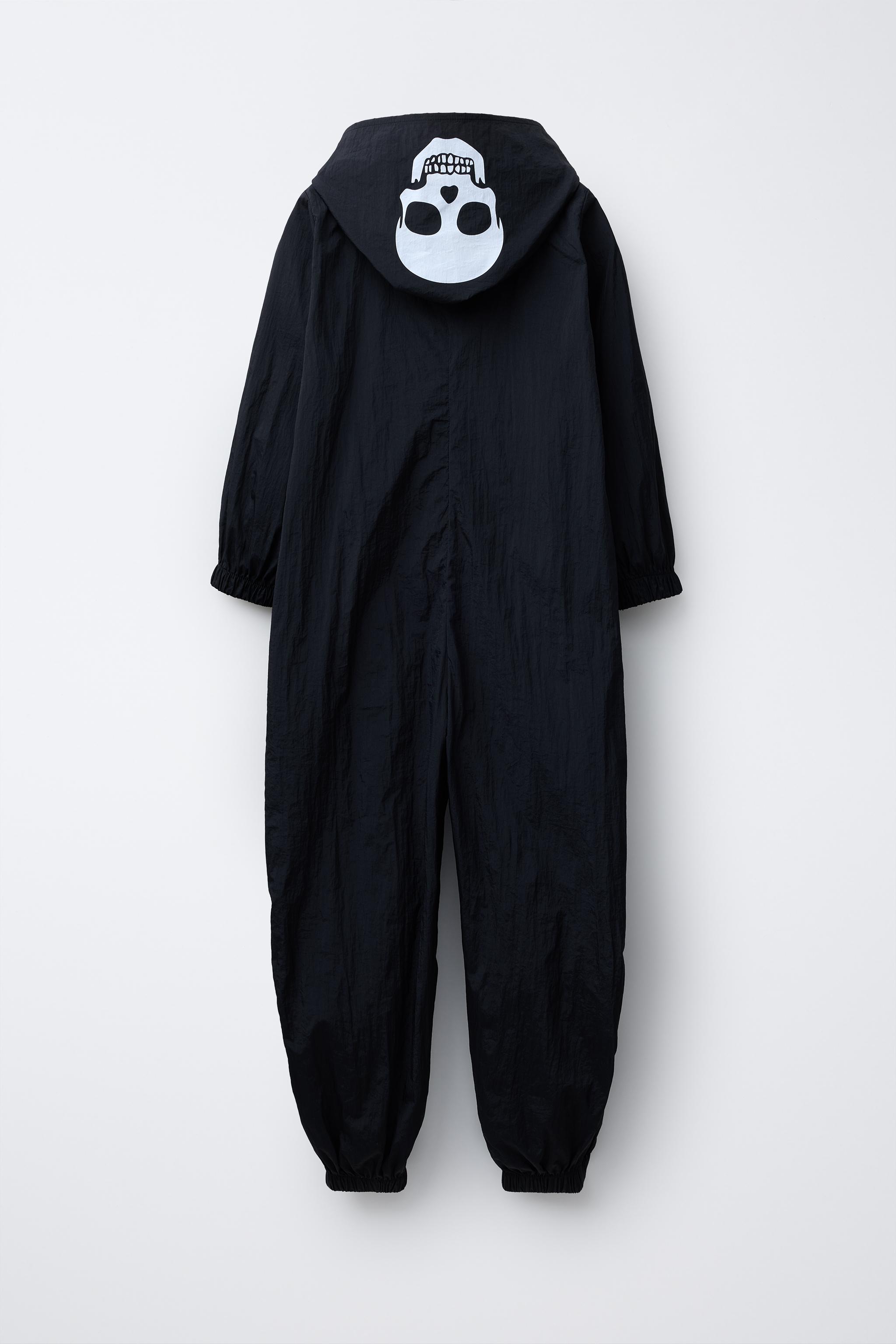 スケルトンジャンプスーツコスチューム - ブラック | ZARA Japan