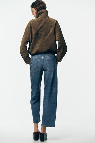 JEANS Z1975 STRAIGHT LOOSE MID-WAIST - Blue by Zara - Image 6
