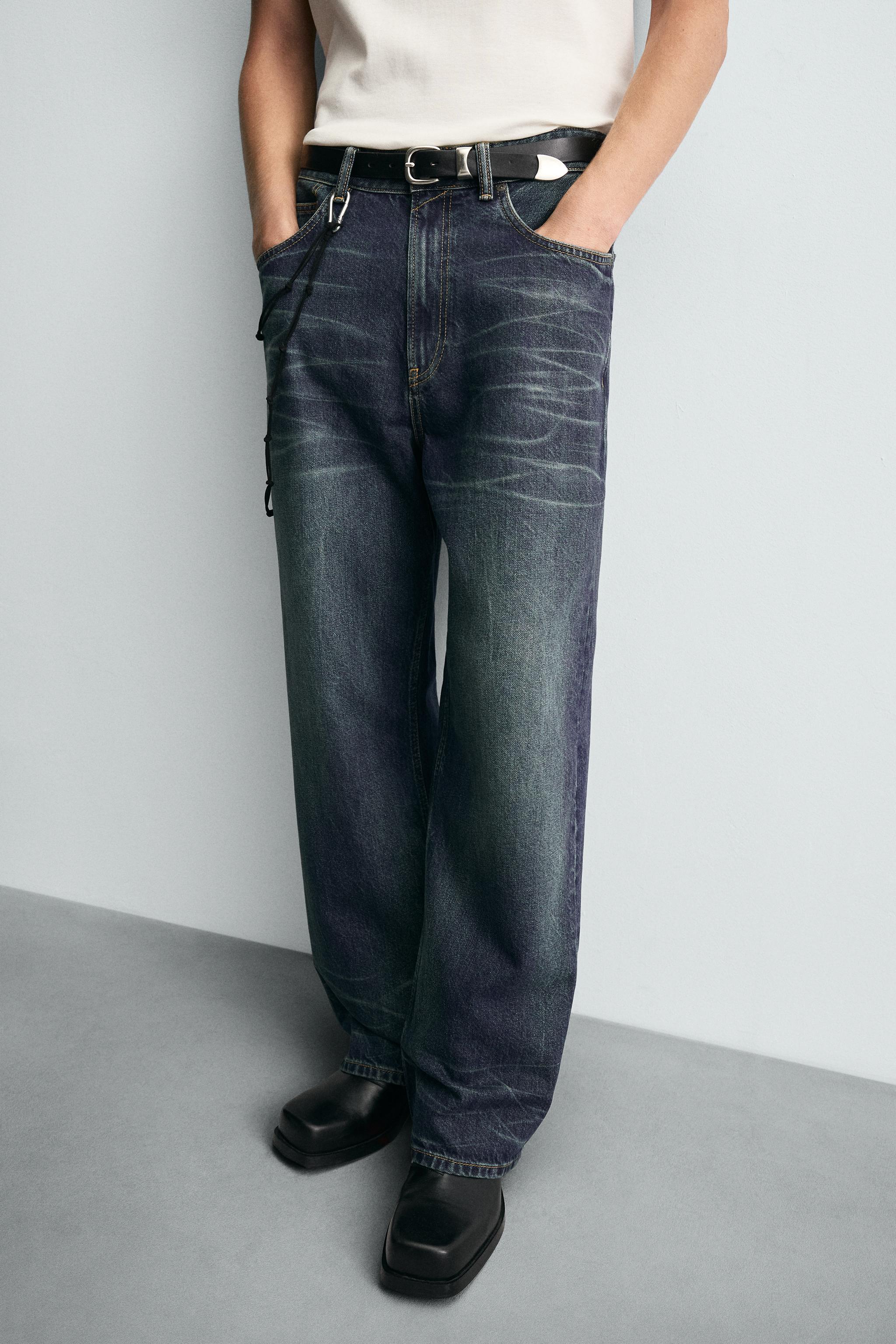 バギーフィットジーンズ - ブルー | ZARA Japan / 日本