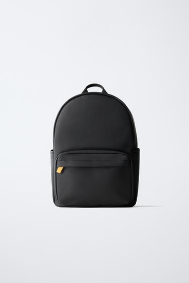 GUMMIERTER SCHULRUCKSACK - Schwarz von Zara